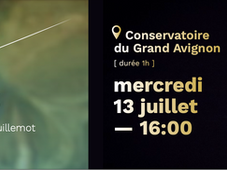 "Des Mains" Victor Guillemot-le mercredi 13 juillet à 16h00, au Conservatoire d'Avignon-durée 1h.  