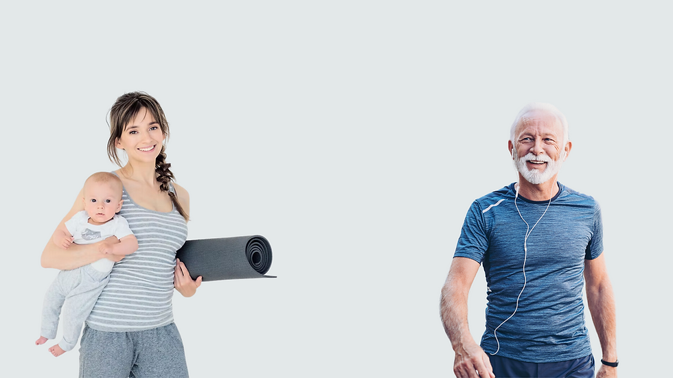 OsteoFit safe strength training exercises at home designed by osteopaths