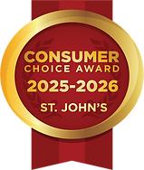 Consumer Choice Award 2025-2026 St. John's
