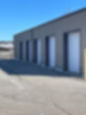 Exterior view of a self storage facility