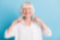 Surgical Dentures - senior woman smiling