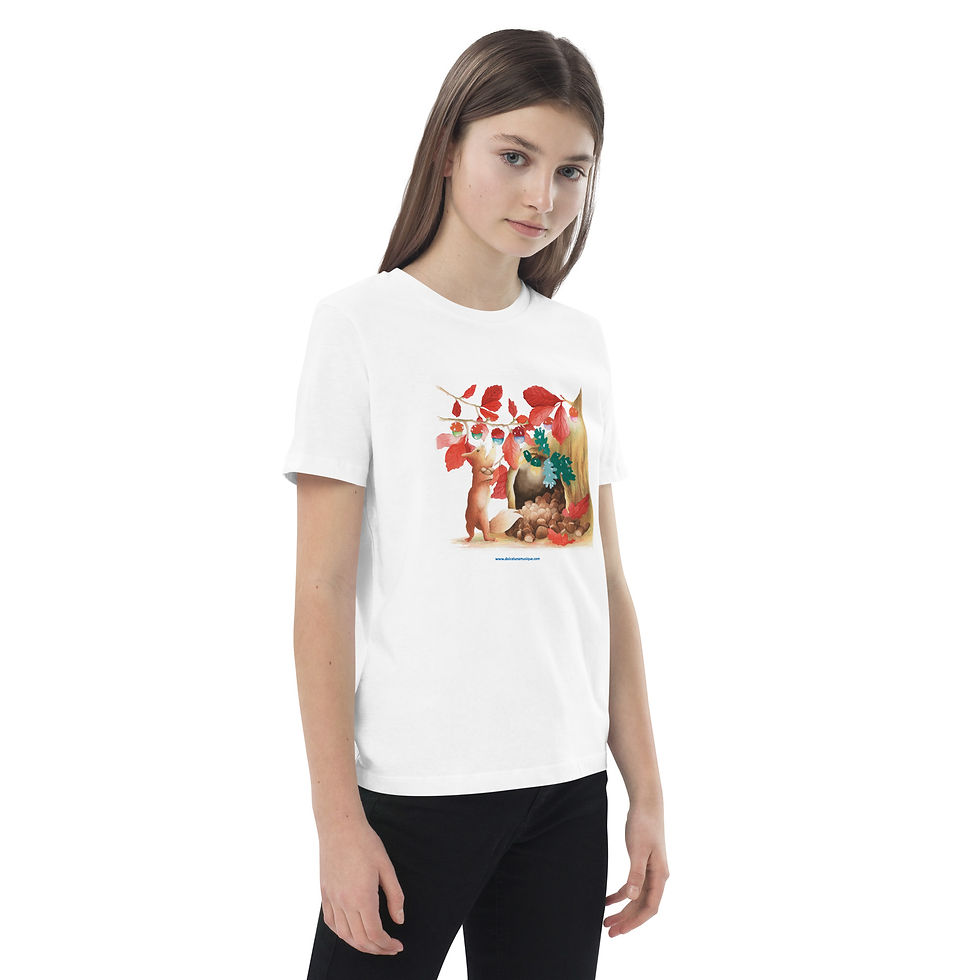 Miniature : T-shirt Enfant en Coton Biologique