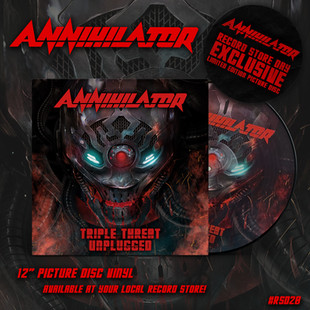 ANNIHILATOR celebrate Record Store Day with the release of TRIPLE THREAT UNPLUGGED as a LIMITED EDIT