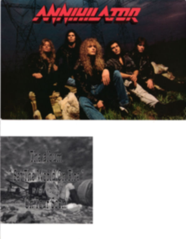 Postcard Set The World On Fire 1993