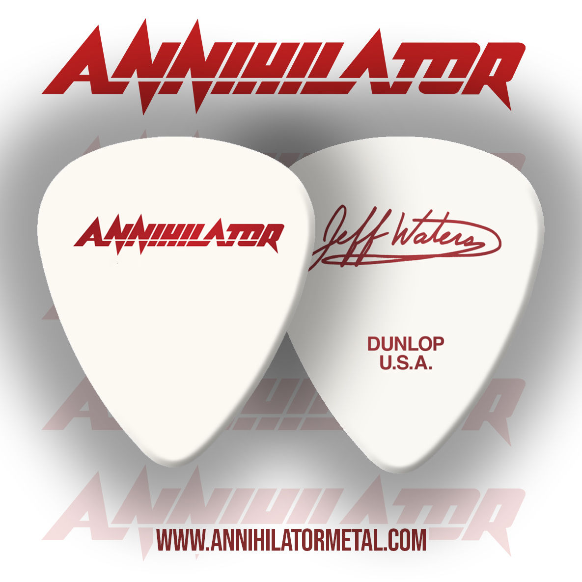 ANNIHILATOR SIGNATURE PICK - WHITE  (2 pack)