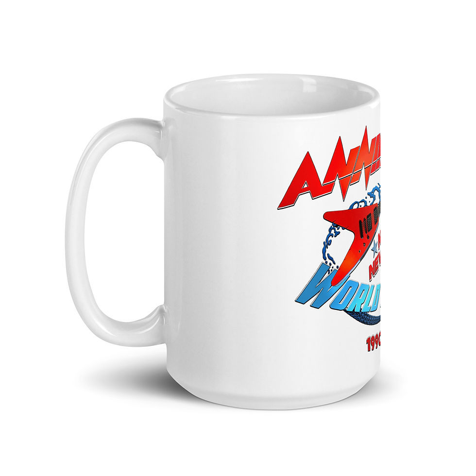 Thumbnail: Never, Neverland.  White glossy mug