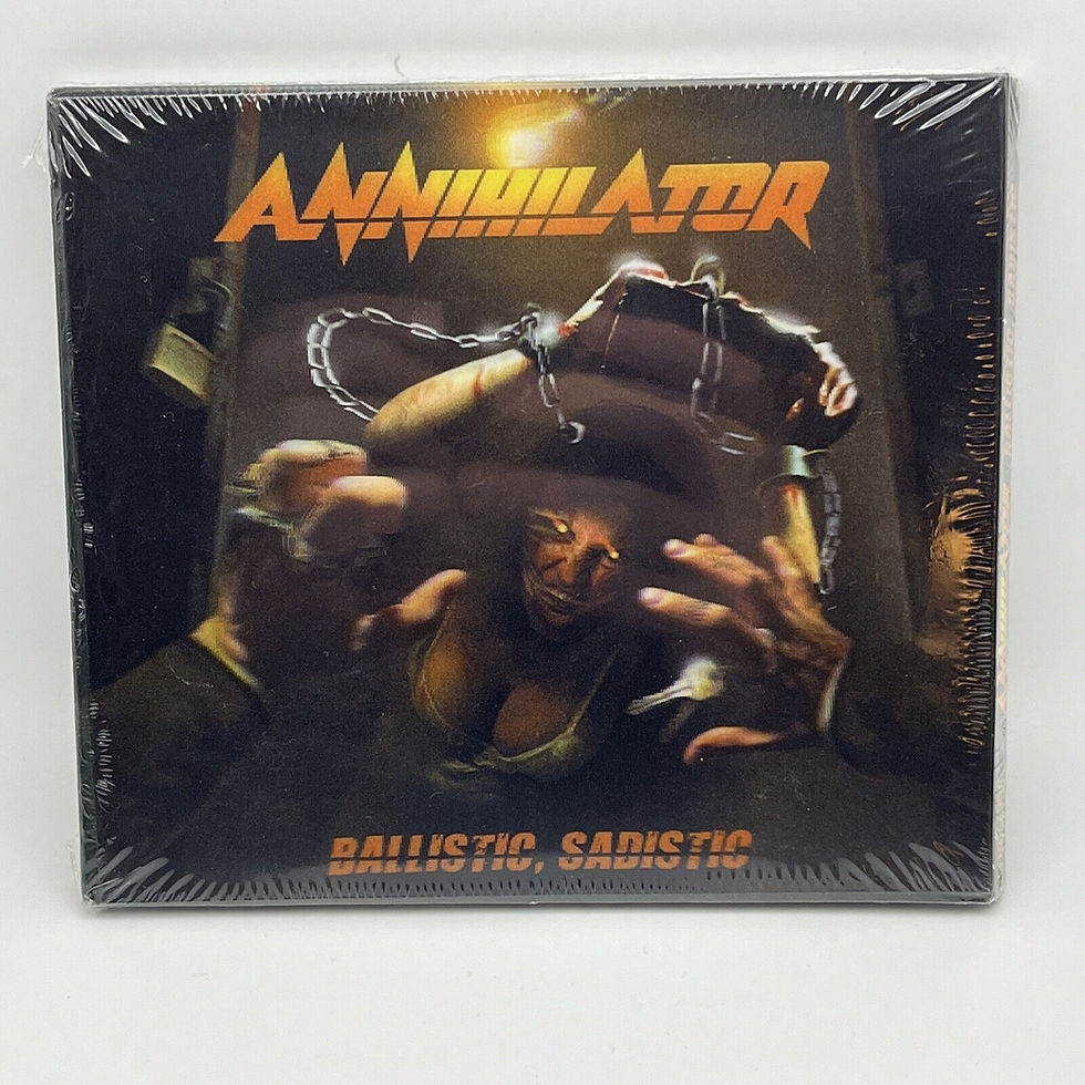 Thumbnail: JEFF WATERS AUTOGRAPHED "BALLISTIC SADISTIC" CD