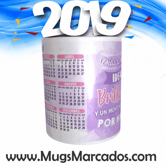 Thumbnail: CALENDAR 2019 | #19 | MUG CALENDAR | CUSTOM MUGS