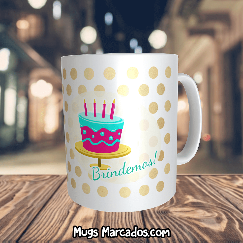 Miniatura: MUG FELIZ CUMPLEAÑOS | PRIM@ | REGALOS PARA CUMPLEAÑOS | OFERT