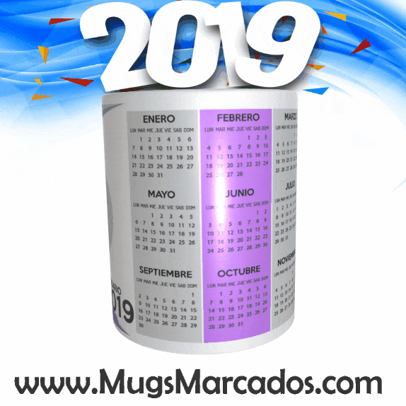 Miniatura: CALENDARIO 2019 | # 4| MUG CALENDARIO | MUGS PERSONALIZADOS