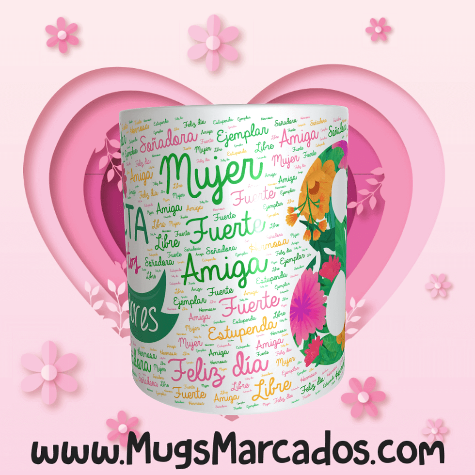 Miniatura: DÍA DE LA MUJER | REGALO PERSONALIZADO | #18 | MUG ESTAMPADO