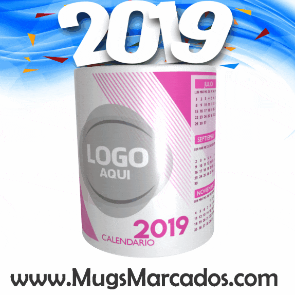 Miniatura: CALENDARIO 2019 | # 8 | MUG CALENDARIO | MUGS PERSONALIZADOS