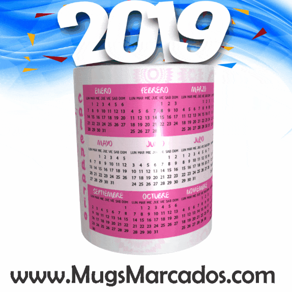 Miniatura: CALENDARIO 2019 | # 31 | MUG CALENDARIO | MUGS PERSONALIZADOS