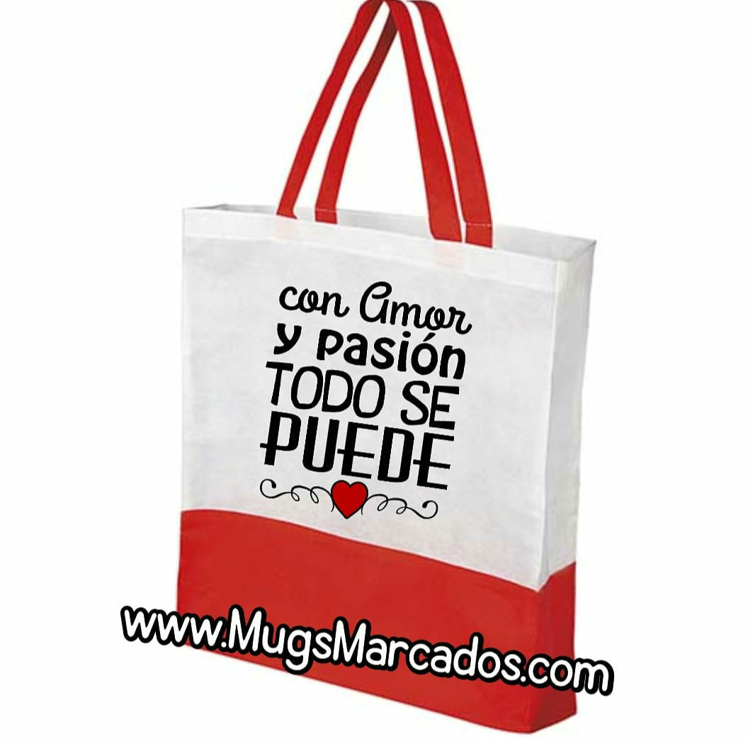 Regalos Amor y Amistad | Bolsa Ecologica Personalizada | Regalos Personalizados 