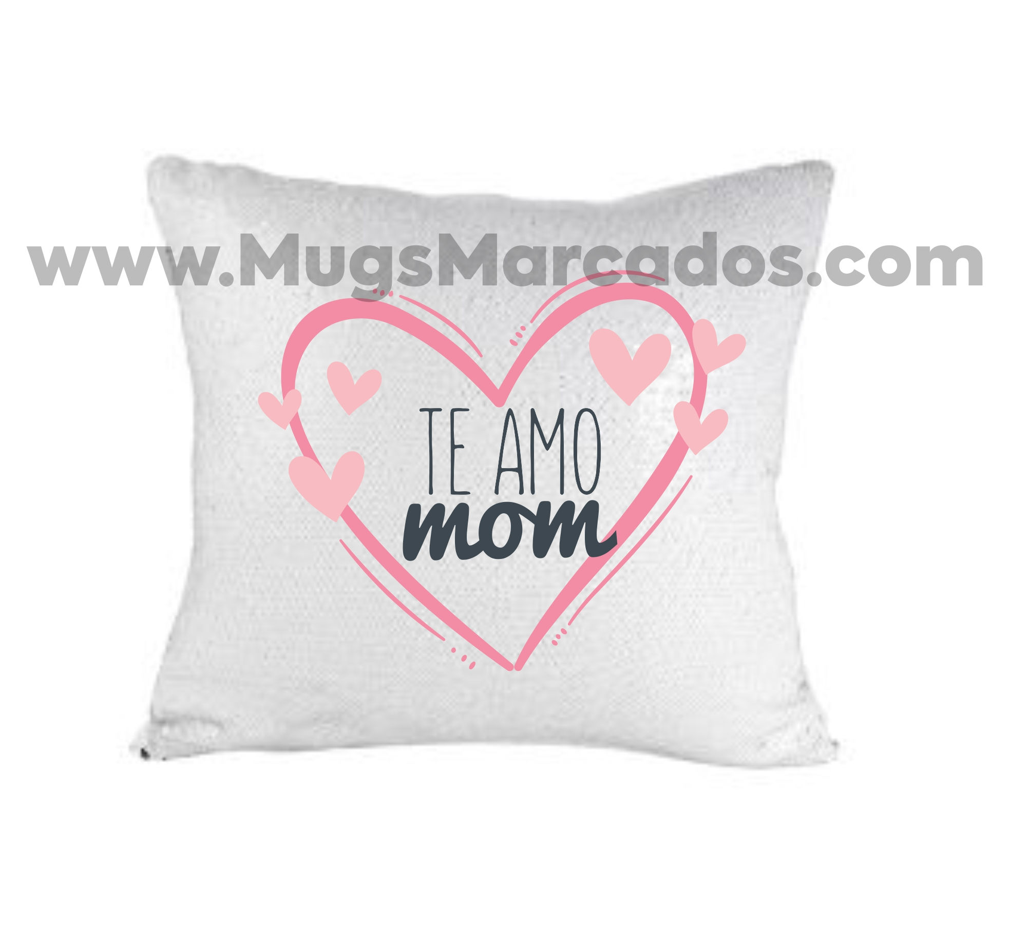 Cojín Mágico personalizado lentejuelas #7 | Regalos para el dia de la madre