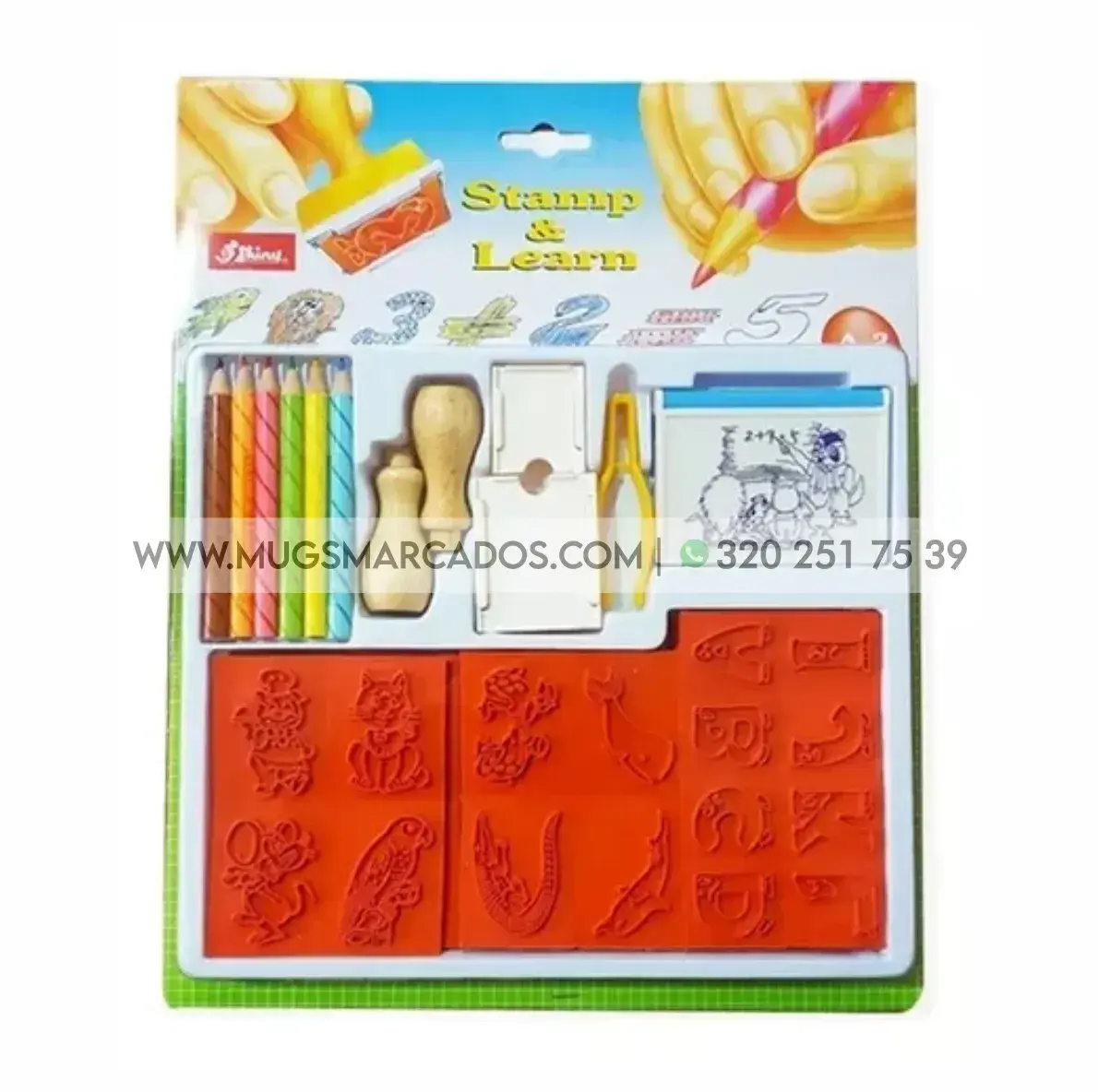 sello didactico para niños, selo shiny a-1