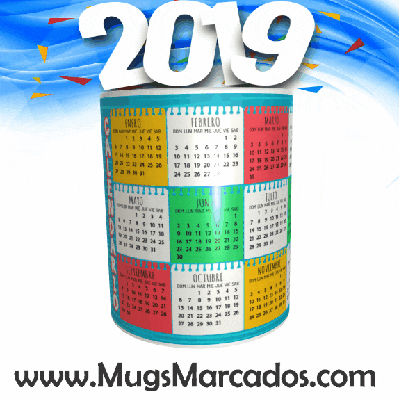 Miniatura: CALENDARIO 2019 | # 23 | MUG CALENDARIO | MUGS PERSONALIZADOS