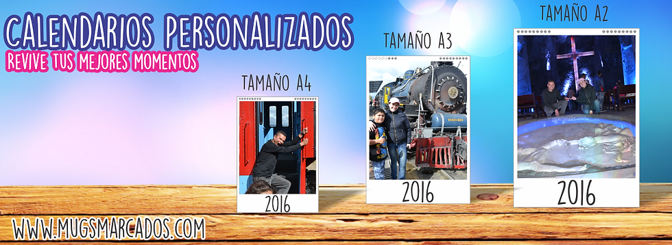 calendarios personalizados