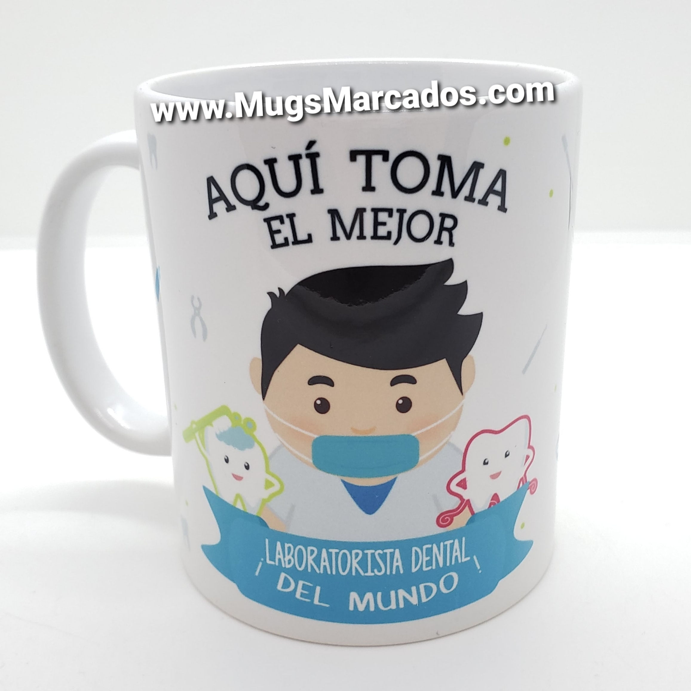 Mug Laboratorista Dental | Regalos Profesiones 