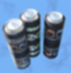 three eco-koozies pictured