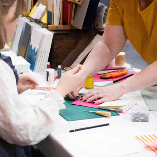 workshop in lincoln, book making, project fashion fixed