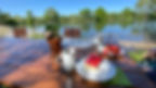 Erdbeer-Café am See