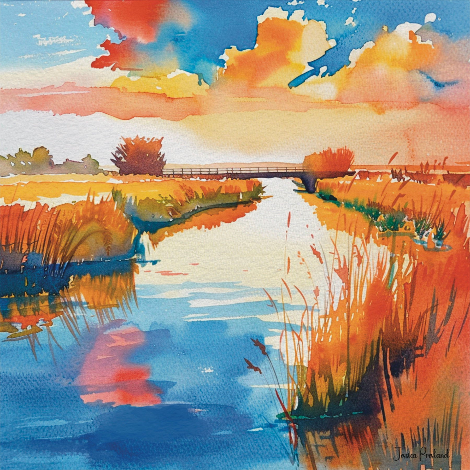 Sunrise over the Broads