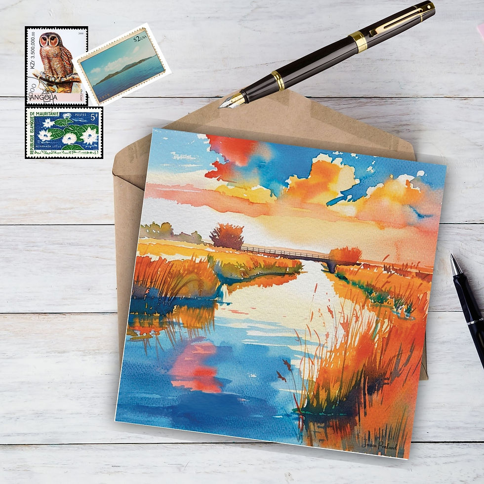 Thumbnail: Sunrise over the Broads