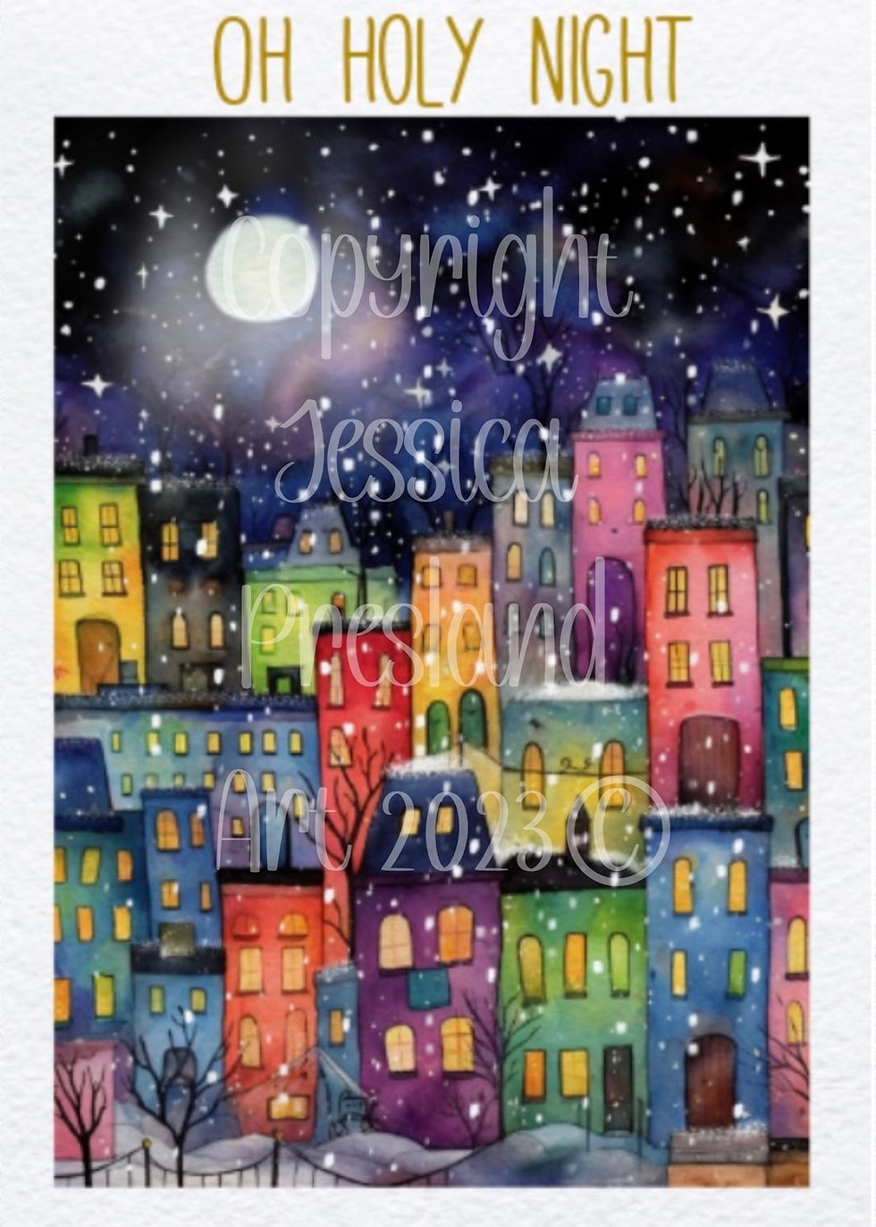 City Christmas Cards