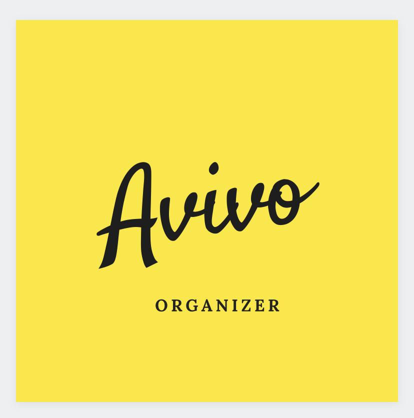 Avivo - organizer