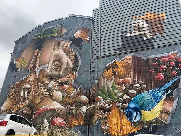 Glasgow mural art