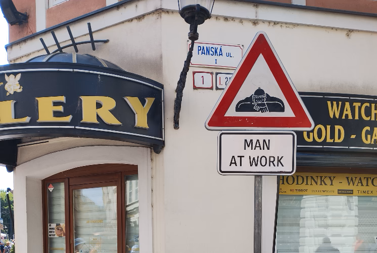 Men at work Bratislava