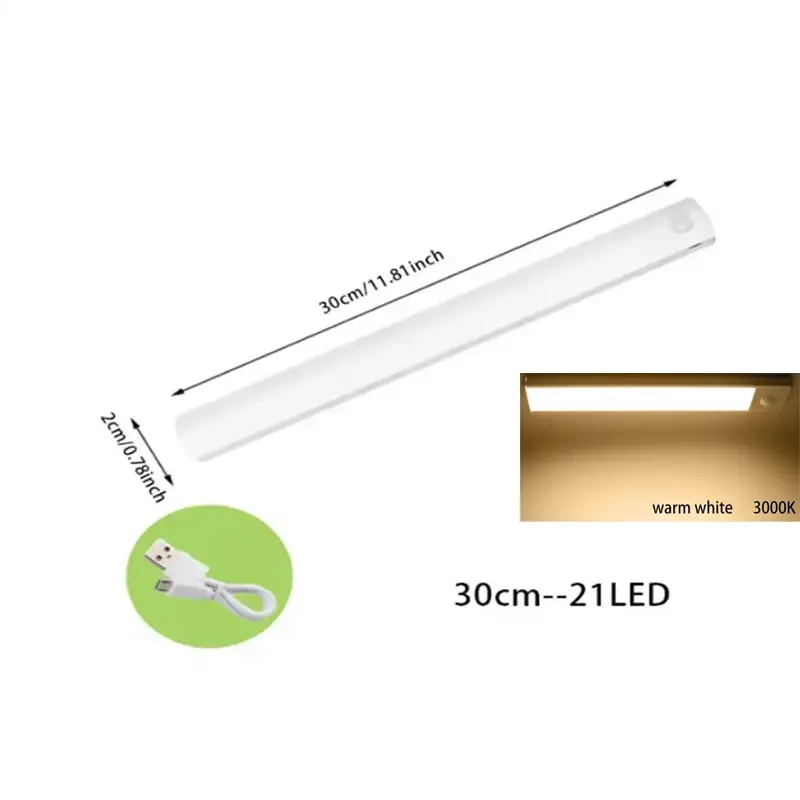 Miniatura: Luminária LED com sensor de movimento e iluminação branca
