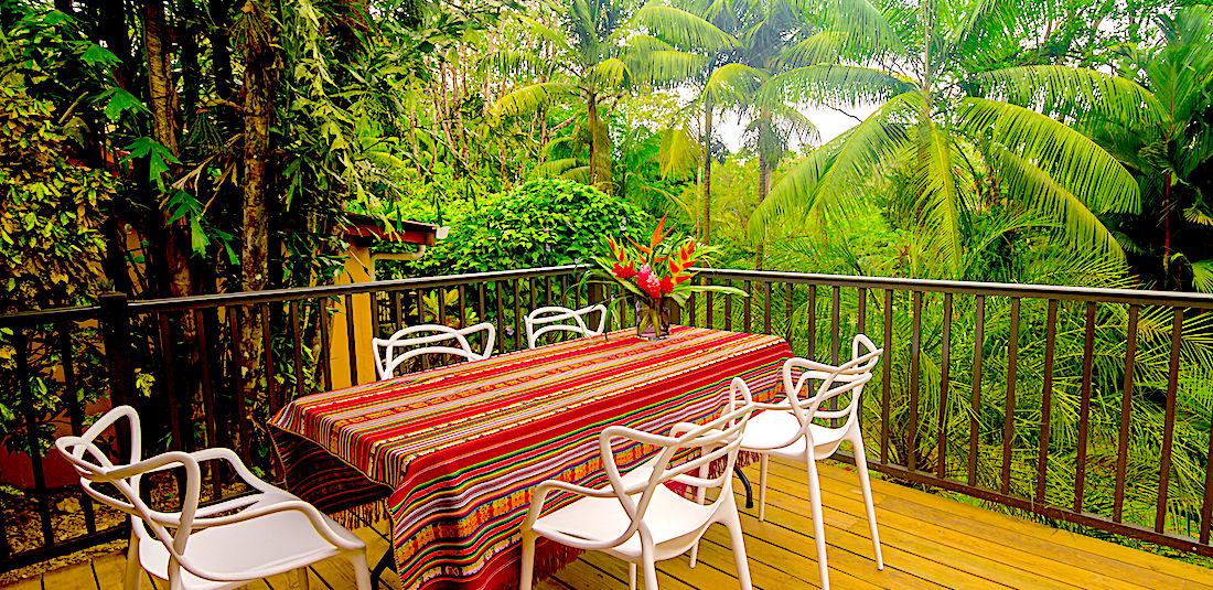 Back deck area