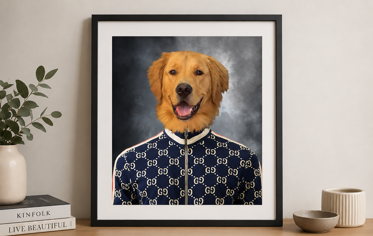 Gucci Track Suit Portrait