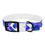 Thumbnail: Blue Geometric Pattern Dog Collar — Modern Abstract Pet Collar