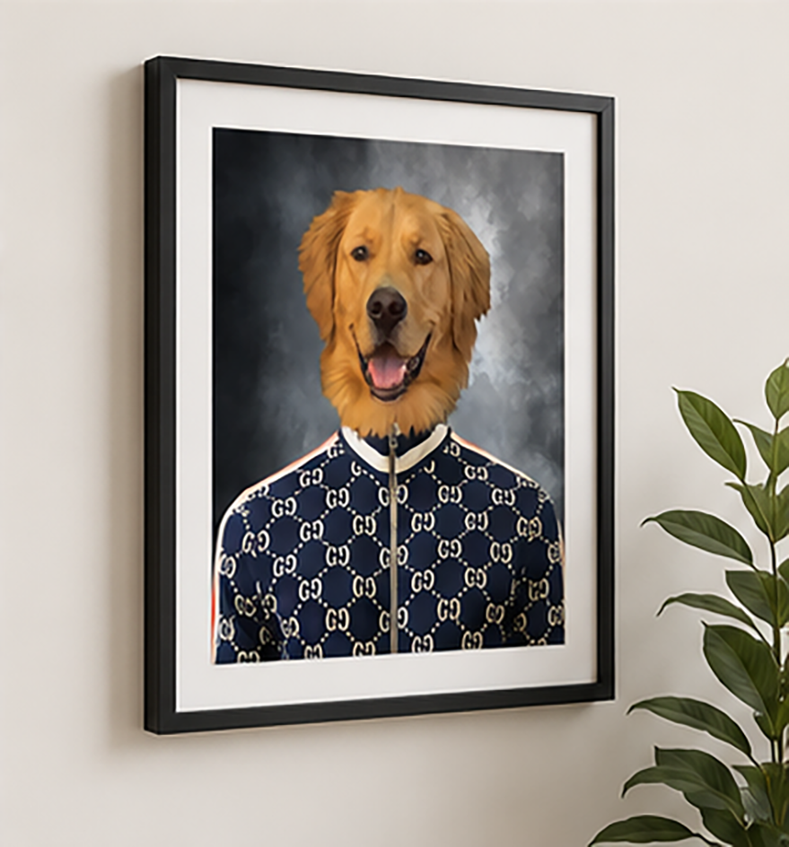 Thumbnail: Gucci Track Suit Portrait