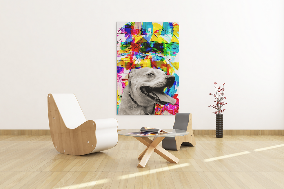 Thumbnail: Abstract One Canvas Print
