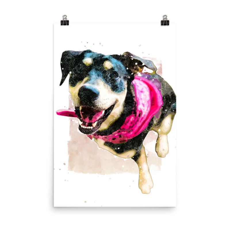 Thumbnail: Abstract Pet Print