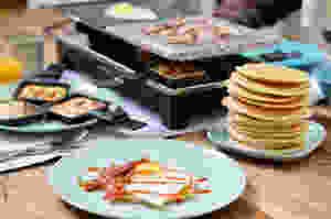 Raclette Frühstück aus dem Pfännchen