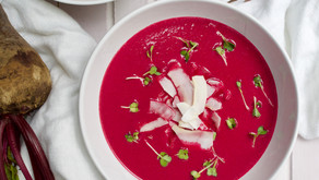 vegane Rote Beete-Suppe