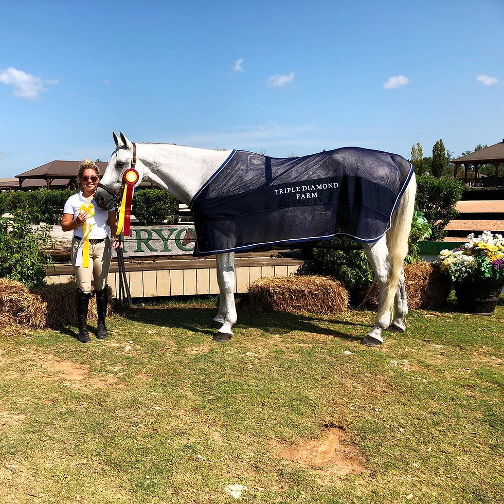Everet and Madi reserve champion tryon f