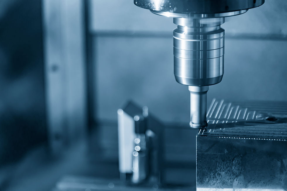 The two halves of a mold used for injection fit together precisely to create a seamless plastic part, with the help of CNC milling and machining methods.