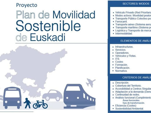 Alegaciones al Plan de Movilidad Sostenible de Euskadi