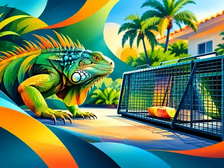 How Iguana Traps Work on South Florida Properties
