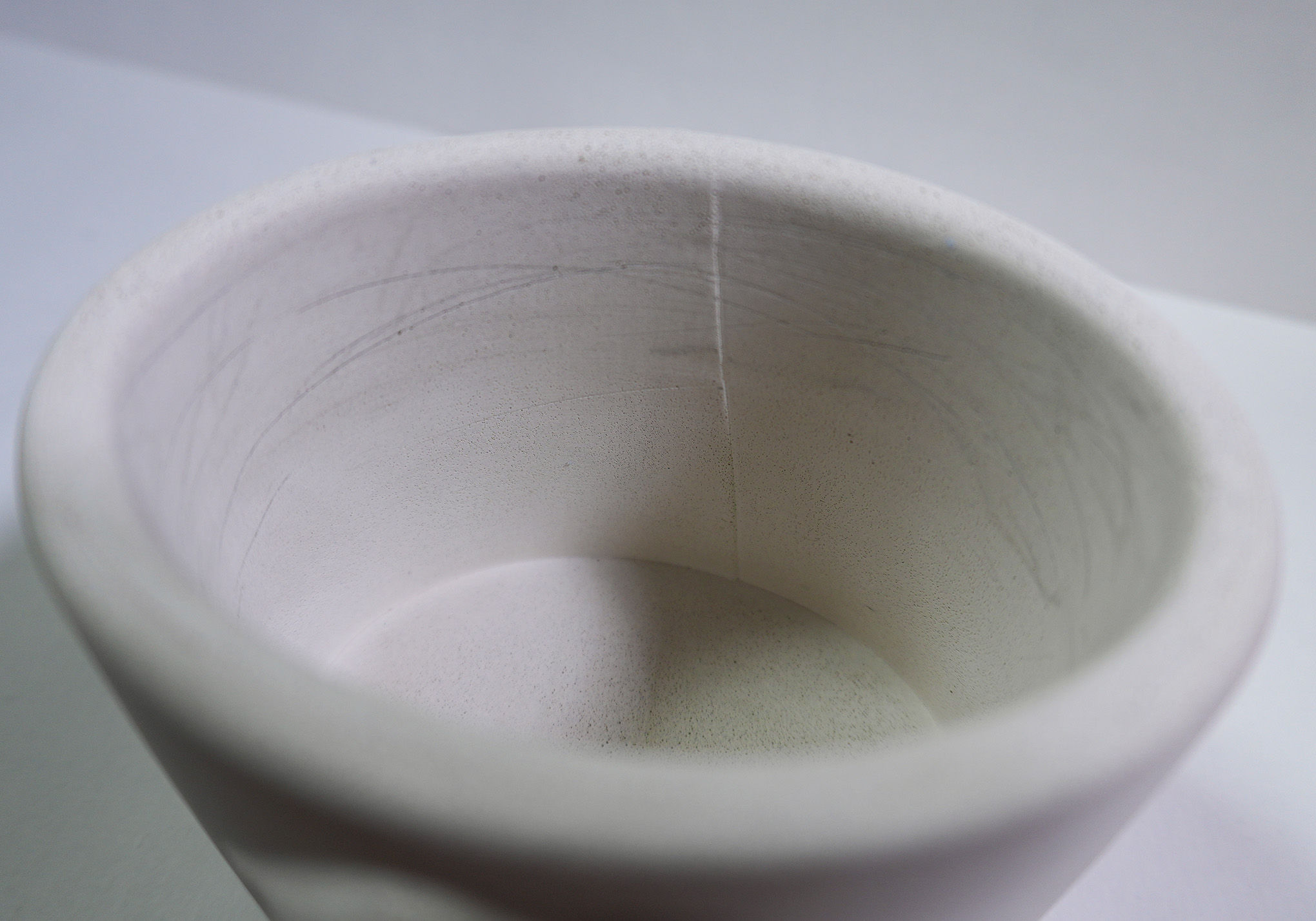 Lip Drip Sculpted Vessel (Portland Textured Stone)