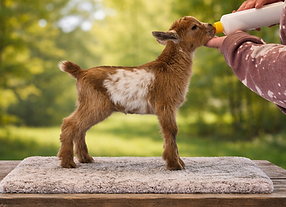 Baby goat enjoying a bottle feed.png