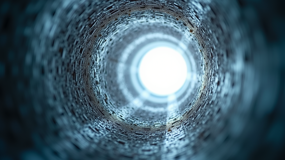 Close-up view of a clean air duct interior after professional cleaning