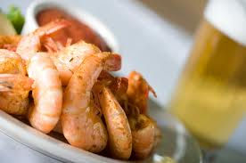 steamed shrimp