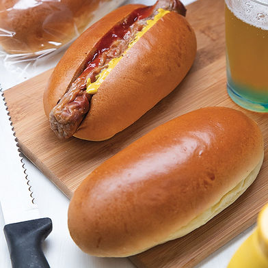 Premium Brioche Hot Dog Rolls